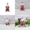 Adorable Bomberman Plush Toy Soft Coral Velvet Cartoon Character Doll For Collectors