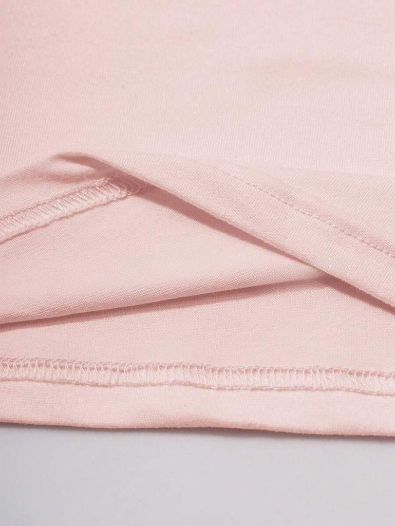 2024 Women's Y2K Slimming Solid Color U-Neck Long-Sleeve Top