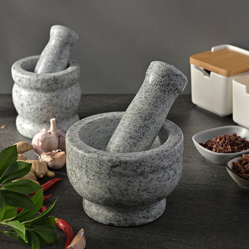 Natural Stone Mortar and Pestle