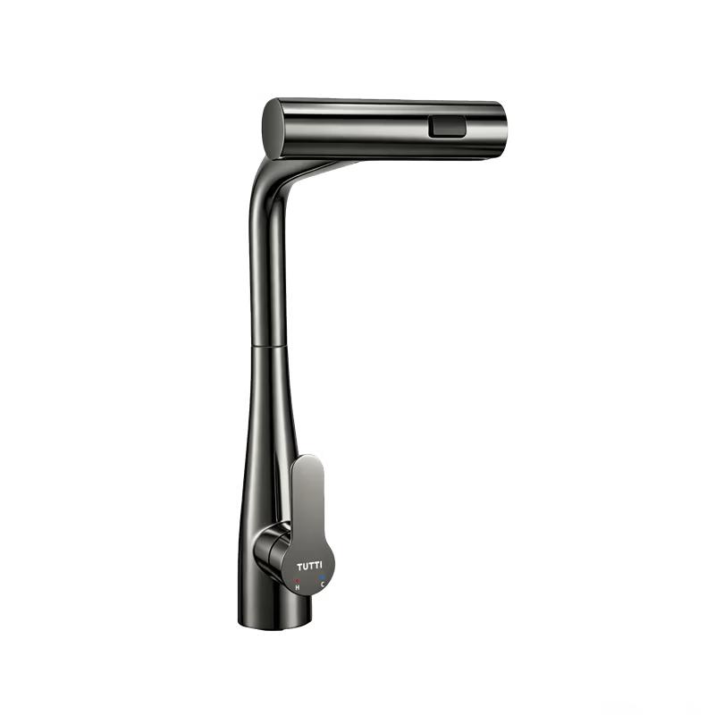 TUTTI 304 Stainless Steel Pull-Out Swivel 3-Way Faucet