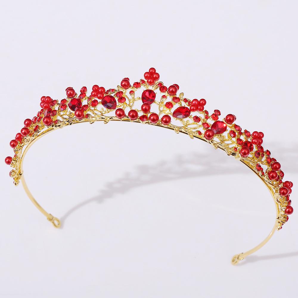 Модный стиль ручной работы из стразов корона свадебная тиара свадебные аксессуары — фото 4