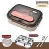 ZISIZ 304 Stainless Steel Insulated Portable Lunch Box