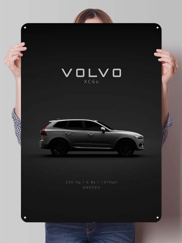 Volvo Metal Signs Classic Car Posters Home Decorations Custom Tinplate Sign for Garage Wall Art Decoration Room Ornaments Retro