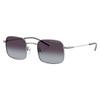 Armani Exchange Grauer Verlauf Quadratisch Damen Sonnenbrille Ax2055s 60038g 46