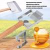 Beeskeeping Tools Cutter Uncapping Scraper Bees Hives Honeycomb Scraper Equipment Wooden Handle Uncapping Fork Shovel top sale
