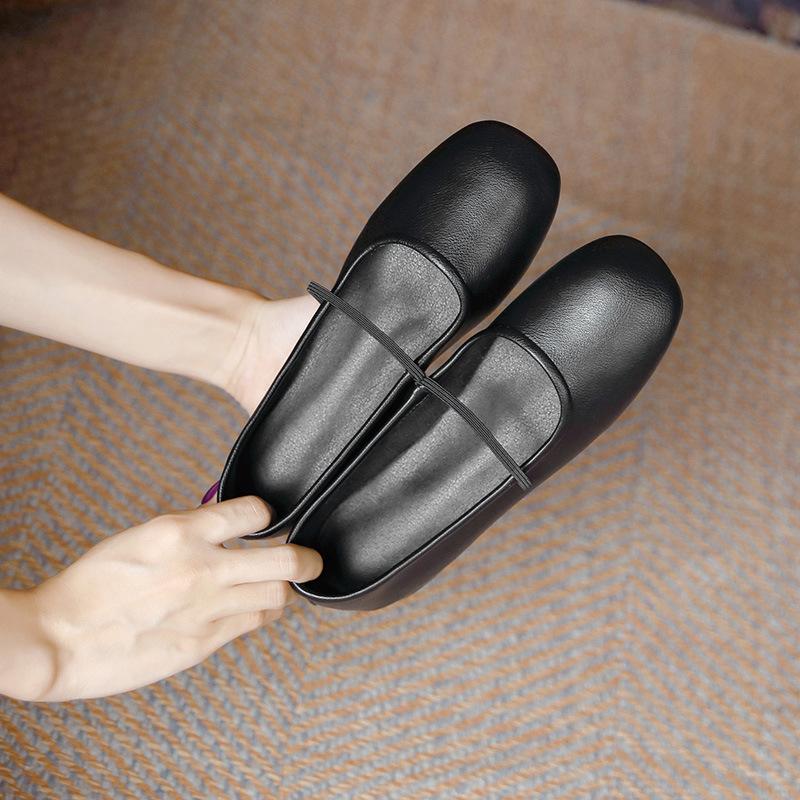 

Silver Mary Jane shoes women s spring new gentle matching skirt inner height increase single shoes women s shoes 39 чорний