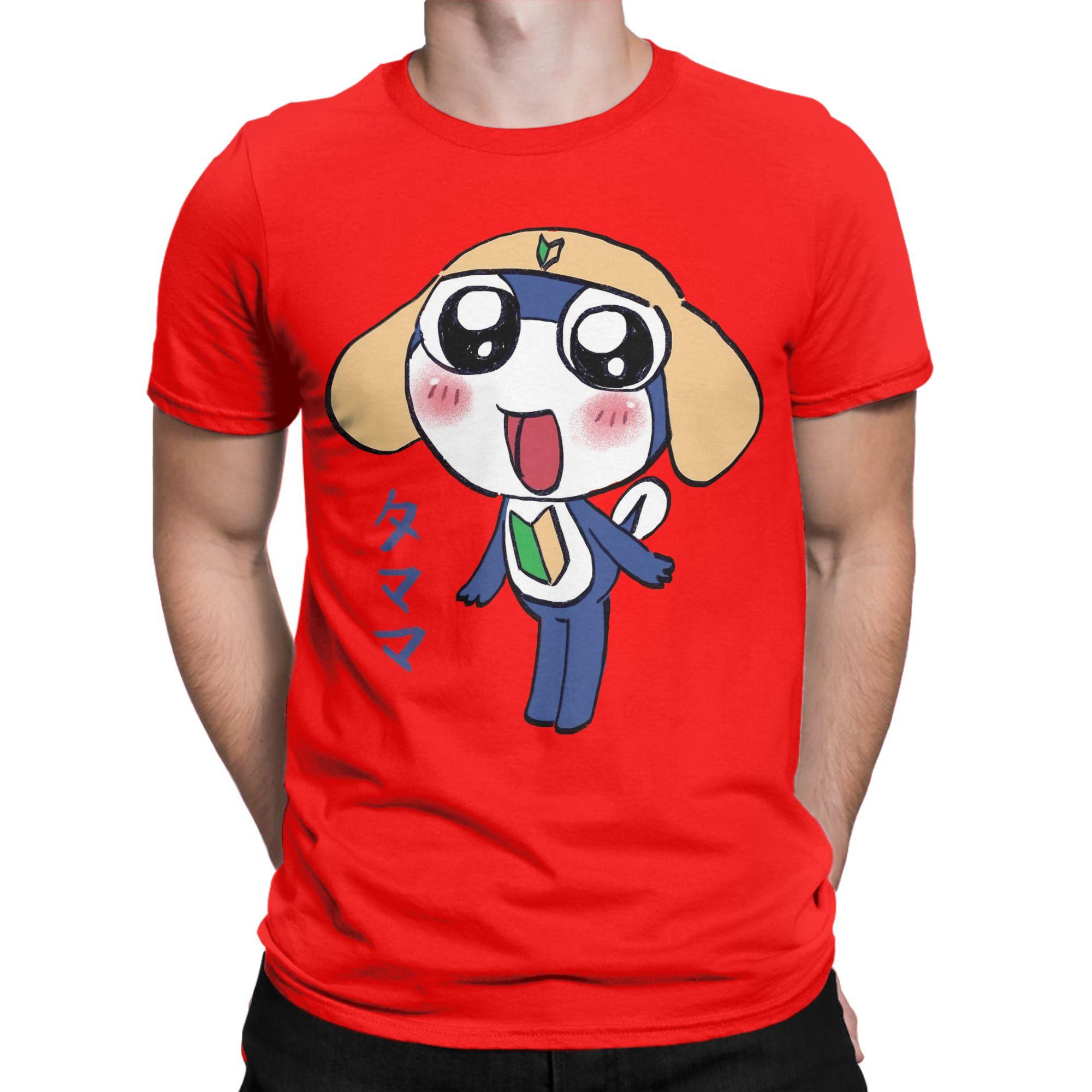Cute Tamama Sgt Frog Keroro TShirt Men Women Amazing Cotton Tee Shirt Crewneck Short Sleeve T Shirt Printed Clothing S