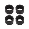 Motorcycle Rubber Grommet Sleeve 4pcs for BMW K100 K75 Cafe Racer Scrambler Custom