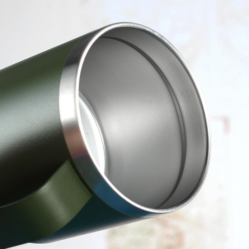 14oz Coffee Mug With Handle Yetys Tumbler Stainless Steel Vacuum Insulated Thermal Beer Cup Travel Thermos with Leakproof Lid