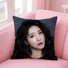 Popular fashion Chinese sexy actress LLiu Yan Cushion Cover Pillow Case Soft Friendly Fabric  Concealed Zipper