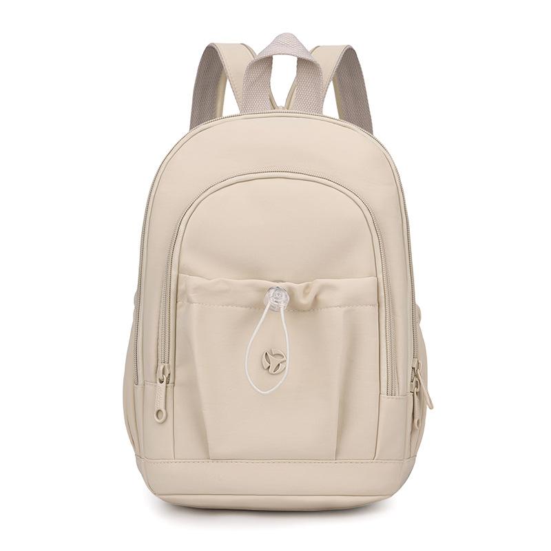 Mochila Pequena Estilo Universitário Mochila de Nylon Feminina Bolsa de Peito Multifuncional