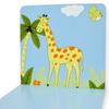 GINGER HOME Table Enfant avec 2 Chaises – Bois Massif, Animaux Safari, Jeu &amp; Apprentissage – Design SAVANNA