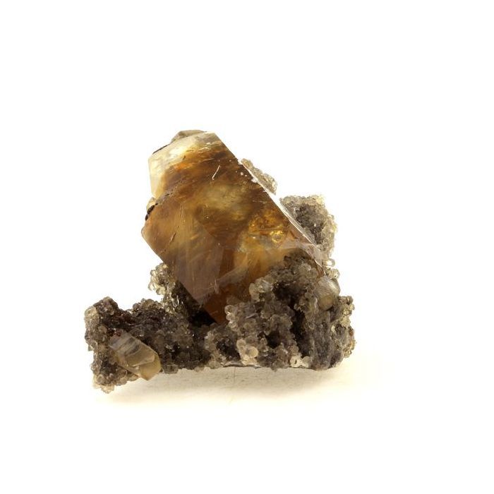 Pierres et Minéraux. Calcite. 733.5 ct. La Sambre Quarry, Landelies, Belgique.