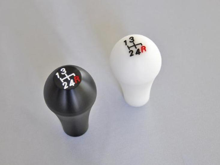 Beatrush Duracon Shift Knob Type-D (4-speed) Black [A90516B-D] for Rover Mini XN12 (5/16-18UNC)