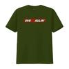 'Overhaulin Kings Of The Coast' Logo Men's Black T-shirt with Vintage Wash Finish, Suitable for Everyday Use.