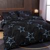 Star Bedding Set Fashion 3D Printing Sea 2-3 Piece Set (No Core) Suitable for Bedroom Duvet Cover Set Gift Home Decor Textile