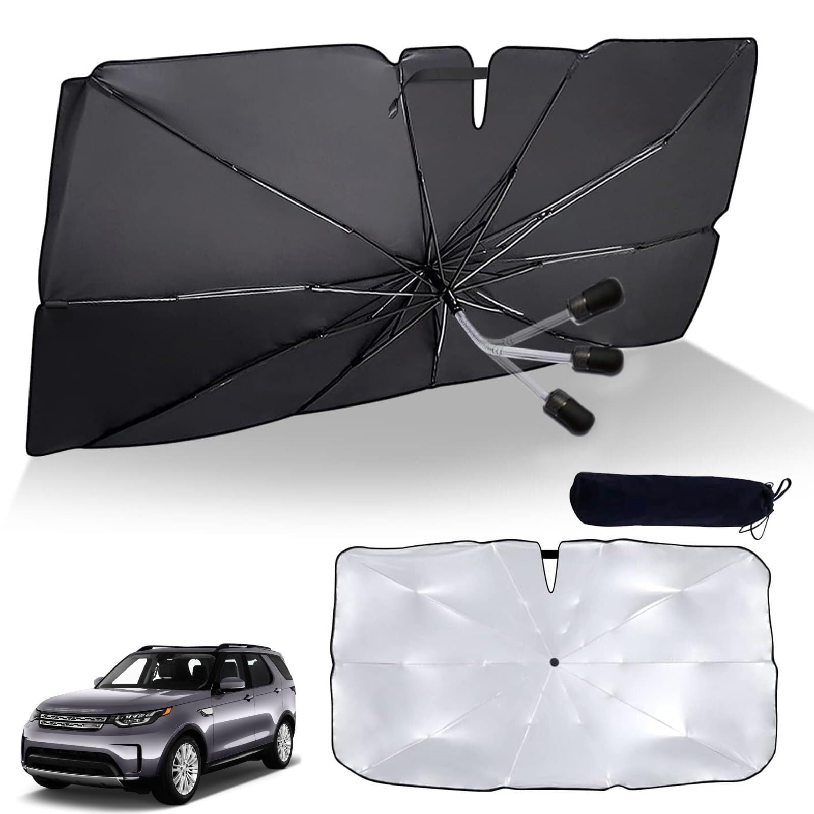 

Land Rover Discovery 5 L462 2017 - Present Car Umbrella Sun Shade, 360° Adjustable discovery 5