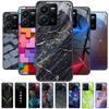 Für Vivo Y35 2022 Y36 Y03 4G Hülle Abdeckung Hartglas Hülle Harte Coque Bumper Für Vivo V25 V25E Y17S Y27S X80 Lite Schutzhülle