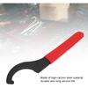 Locknut Wrench, Castle Nut Wrench, Coilover Spanner Wrench C Shape Shock Spanner Wrench High Carbon Steel Hook Wrench Tools for Suspension System and