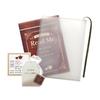Clear Book Cover Made in Seiwado Collaboration with Literary YouTuber Transparent Matte A6 Planner Tea Paperback [aso] "Fog" Japan, Paperback,