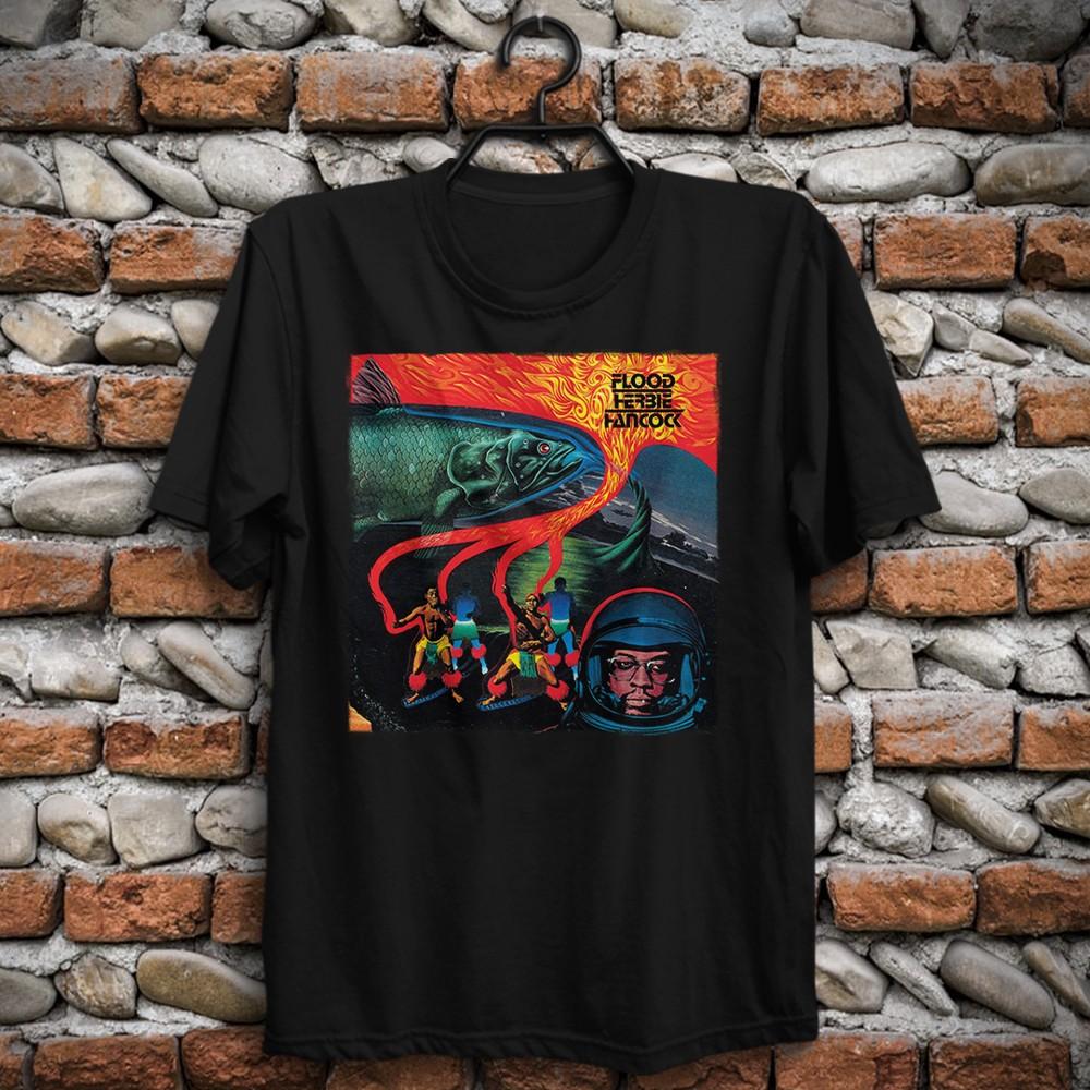 Flood Herbie Hancock Funk Jazz TShirt The Headhunters Bennie Maupin Paul Jackson Unisex T-Shirt S