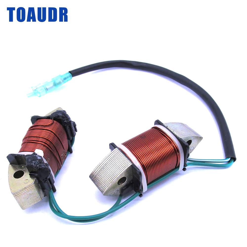 

3AA-06023-0 Катушка генератора для двигателей Tohatsu для Nissan 8 л.с. 9,8 л.с. (MFS8A2/A3, MFS9.8A2/A3)