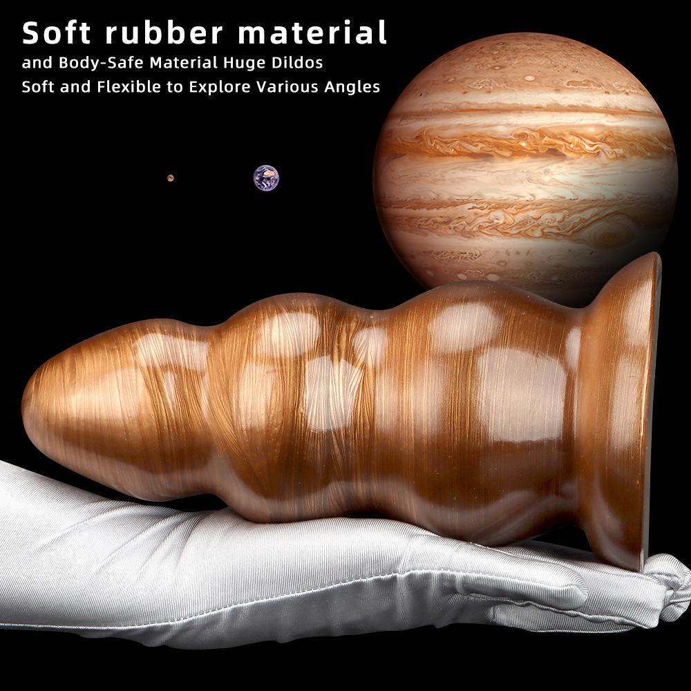 PVC Mixed Colors Large Butt Plugs Dildo Masturbator Sex Toys Fisting Big Dick BDSM 18+