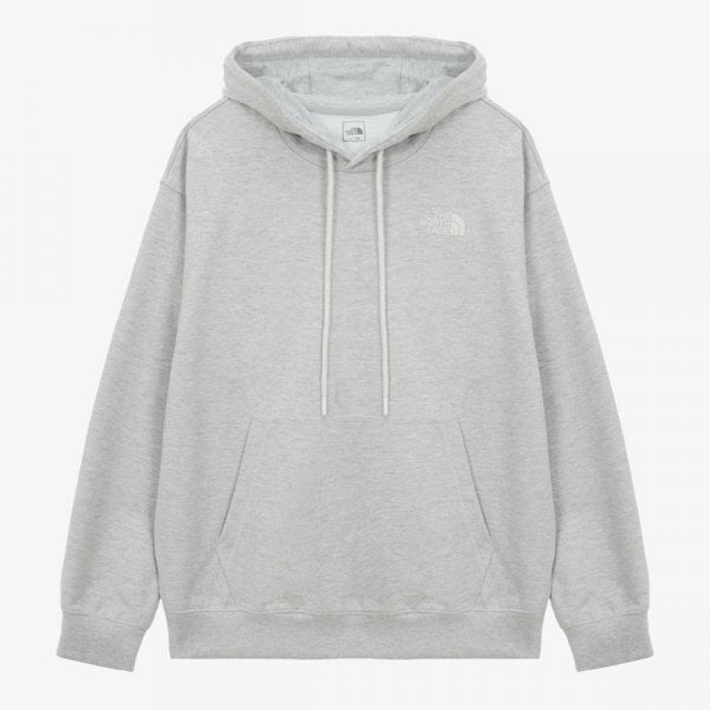 The North Face Men S Core Hoodie Melange Grey nm5pS01b MELANGE GREY/090