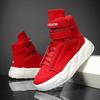 Fashion High Top Red Men's Winter Shoes 2025 Designer Casual Shoes Boots for Men Comfortable Suede Mens Shoes zapatos de hombre