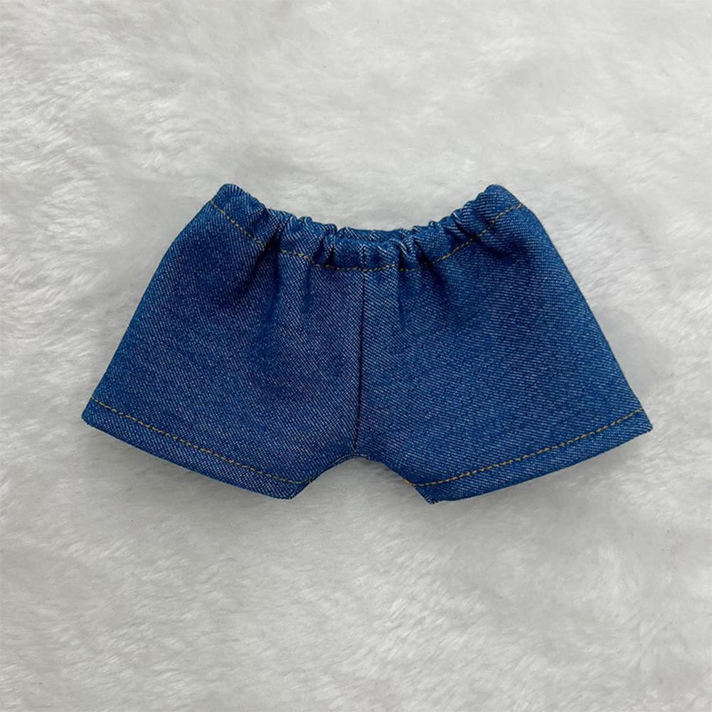 For 17cm Labubu Doll Clothes Fashion Clothes Shorts Doll Clothes Color Match Pants Dolls Accessories Cute Decoration Little Clothes