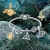 925 Silver Charms Beads For Harry Potter Bracelets Women DIY Jewelry Gifts 3mm Pendant