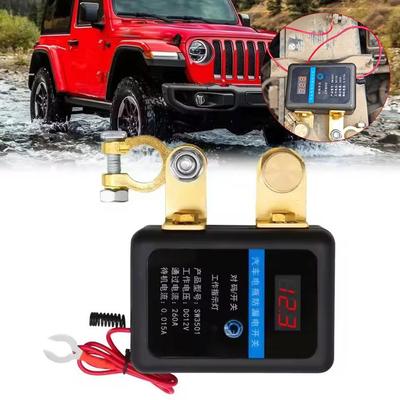 Car Battery Disconnect Switch Automatic Power Shut Off Switch Car Remote Battery Cut Off Switch For Car Truck SUV Accessori I7U0