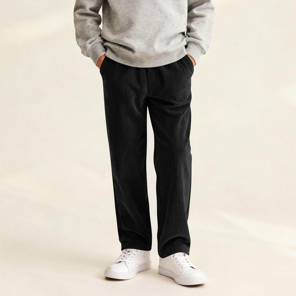 Children's Straight-leg Loose-fit Casual Trousers