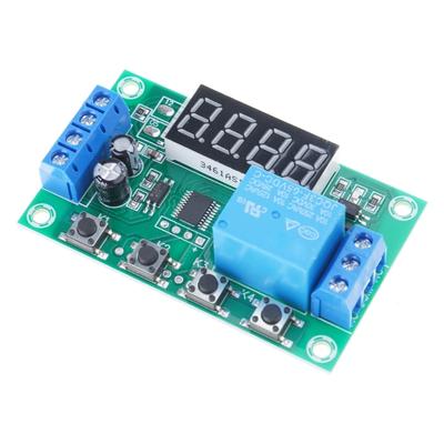 5V LED Display Time Delay Module Adjustable Timer Relays Module Board for Automation Control Wide Application YYC-2S