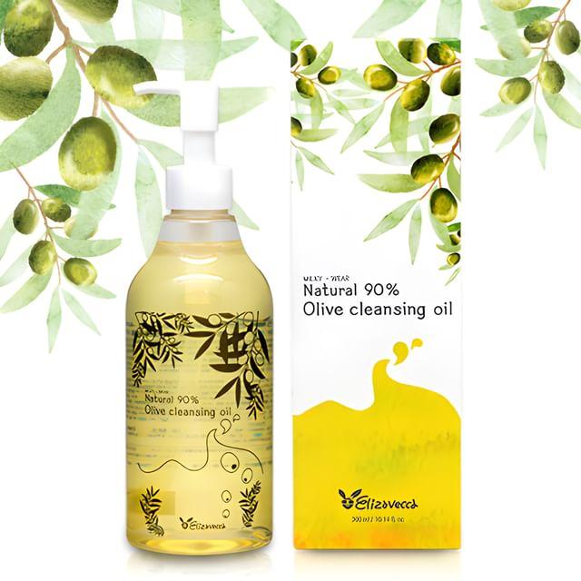 

Elizavecca Натуральное очищающее масло для лица с оливой 90% 300 мл 300ml
