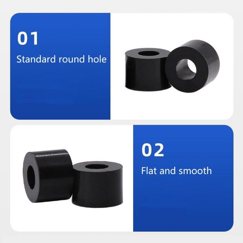 Coluna de Nivelamento da Mesa Aquecida Impressoras 3D Suportes de Silicone Estáveis para Mesa Aquecida Coluna Amortecedor de Silicone Resistente ao Calor, Pacote de 230