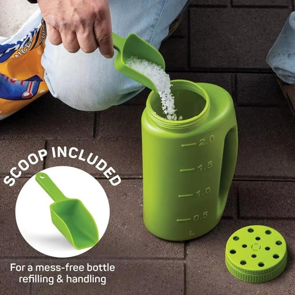 Up To 70 Oz Hand Spreader Shaker ABS Fertilizer Spreaders New Seed Spreader for Grass Salt De-Icer