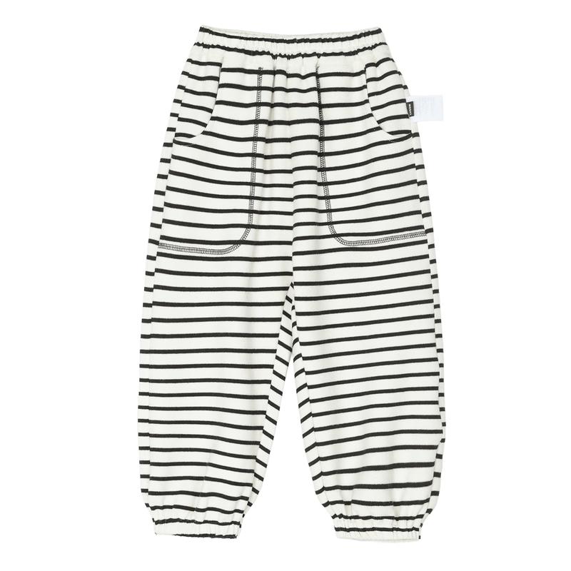LUSON Girls Striped Athletic Sweatpants