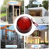 Wired Alarm Strobe Signal   Warning LED Light Flashing Waterproof 12V 120mA Safely Security for Alarm System, Red
