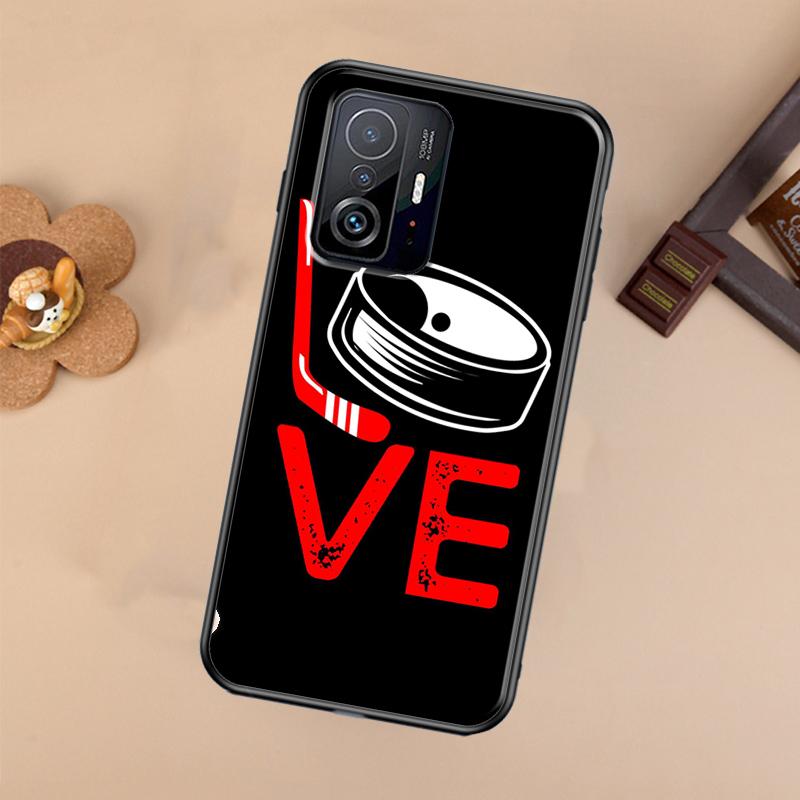 Ice Hockey Case For Xiaomi POCO X7 X6 X5 X3 Pro F3 F5 F6 M6 Pro 13 14 Ultra 11T 12T 13T 14T Pro Cover