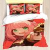 Duvet Cover Set Aniyah Anime Modern Printed Home Children Animation Spy Decoration Sets, 3 Pcs