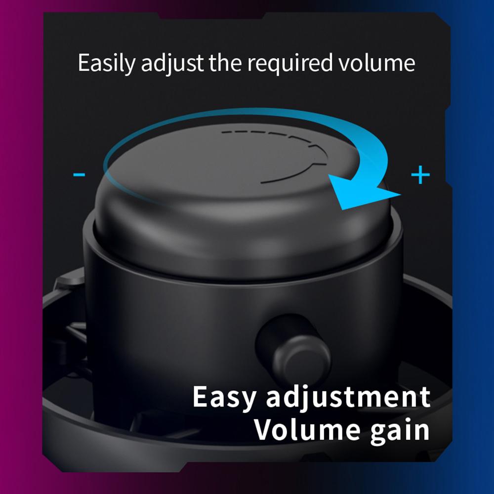 USB RGB Microphone Computer Mic Kit with Tripod Realtime Monitoring Plug & Play One Key to Mute