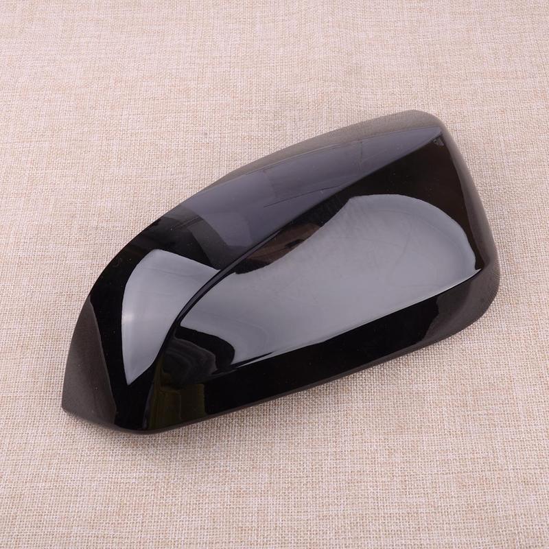 1 Pair Car Side Rearview Mirror Trims Covers ABS Fit For Toyota Tacoma 2016 2017 2018     Black