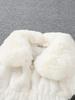 Girls' Autumn/Winter Faux Fur Pom-Pom Sweater Jacket