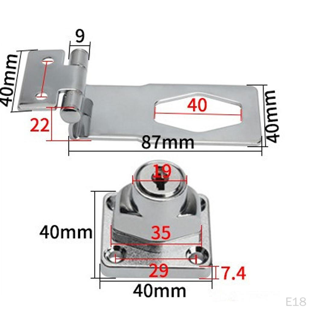 Door Lock Security With Key Set