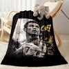 Ronaldo's Legacy Soccer Blanket Soft & Cozy Great for Seaside Livingroom Bed All-Season Use Modern Suitable for Gifting Relatives and Friends