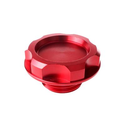 Rebias NS-AL-OILCAP-RD Aluminum Cap, Anodized Aluminum, Filler Cap, Colorful, Lightweight
