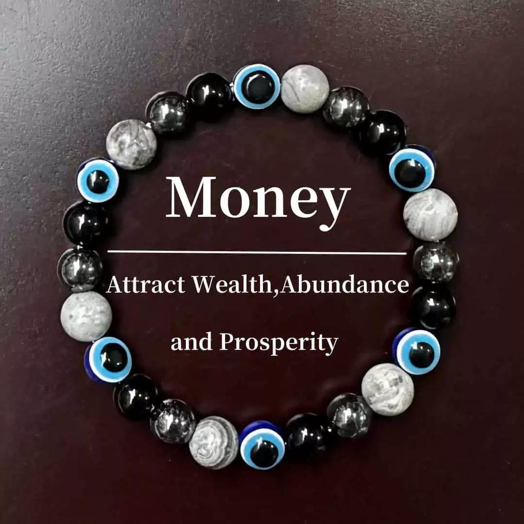 9pcs New Diverse stylish multi - element natural stone bracelets—tiger's eye, amethyst included. Retail and wholesale orders