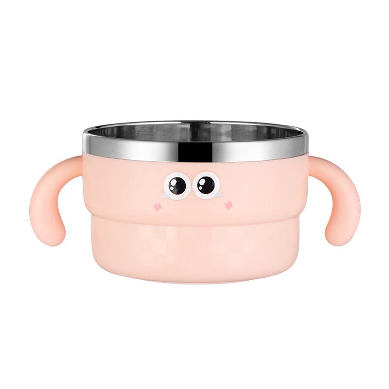 Wutuo 316L Steel Baby Feeding Bowl with Handle