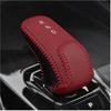Gear Knob Lever Stick Car Gear Lever Cover For Geely Coolray Sx11 2022 2023 2024 Shift Knob Protector Jacket(Red)